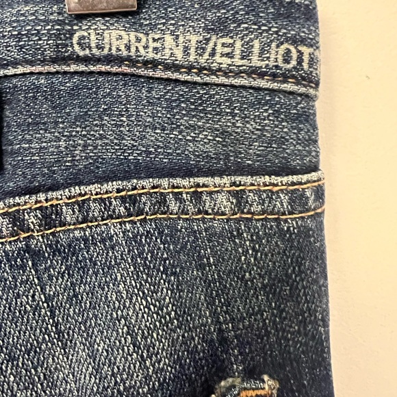 Current Elliot The Super Worn Skinny Jeans Size 27 - Picture 6 of 8